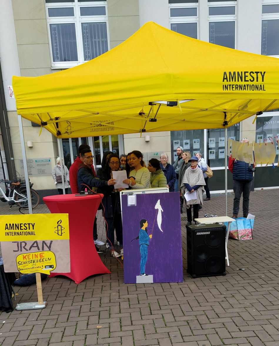 Iran Mahnwache Iran 2