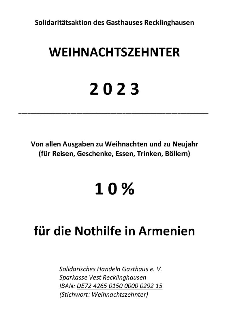 2023 Weihnachtszehnter ARMENIEN Calibri1